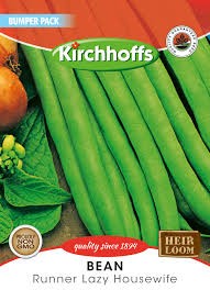 BEANS RUNNER LAZY HOUSEWIFE SEEDS