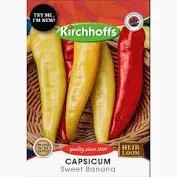 CAPSICUM SWEET BANANA SEEDS