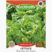 LETTUCE BLONDE DE PARIS SEEDS