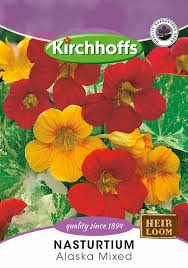 NASTURTIUM ALASKA MIXED SEEDS