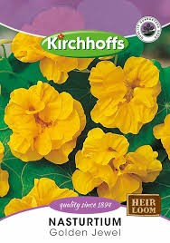 NASTURTIUM GOLDEN JEWEL SEEDS