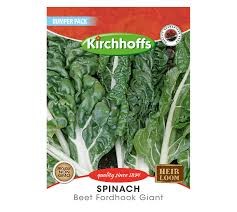SPINACH FORDHOOK GIANT BUMPER SEEDS