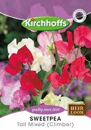 SWEETPEA TALL MIXED (CLIMBER) SEEDS