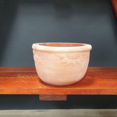 TERRACOTTA FLOWER POT (23CM X 15CM)