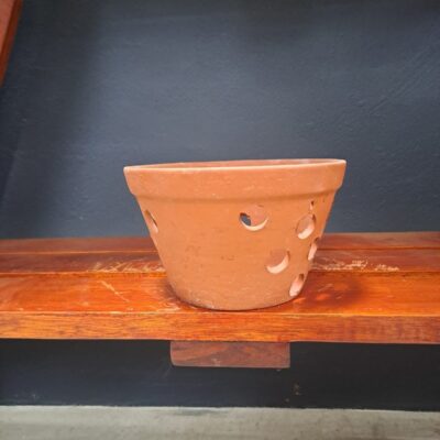 TERRACOTTA ORCHID POT 19X12