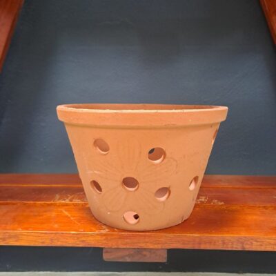 TERRACOTTA ORCHID POT 28X18