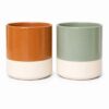 COVER POT DIP-DYE CYLINDER PLANTER D17