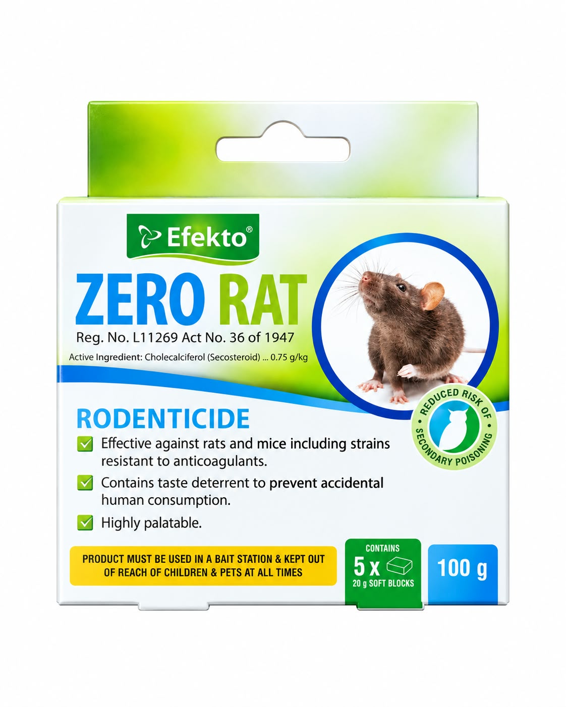 EFEKTO ZERO RAT 100G